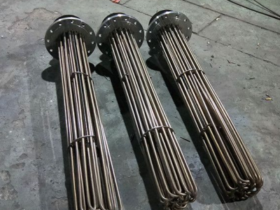 Flange heating pipe